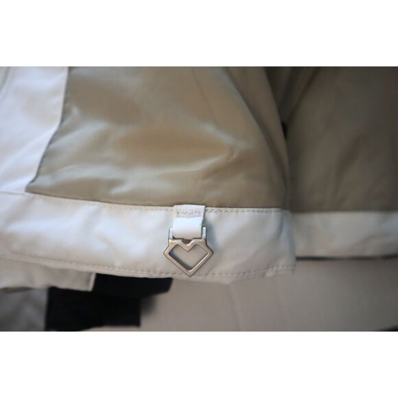 Obermeyer Women's Sz 14 White Tuscany II Insulated Winter Puffer Jacket - Picture 14 of 16